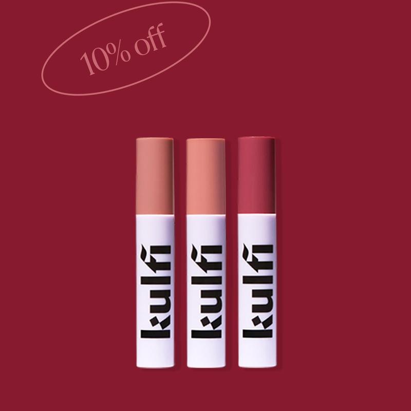 Lip Gloss Three-Piece Set