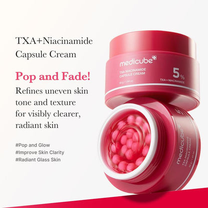 [medicube] Mix & Match Boba Cream Set | Tiktok Viral Capsule Creams for Uneven Skin Tone, Glow Hydration, Korean Skincare, K-beauty