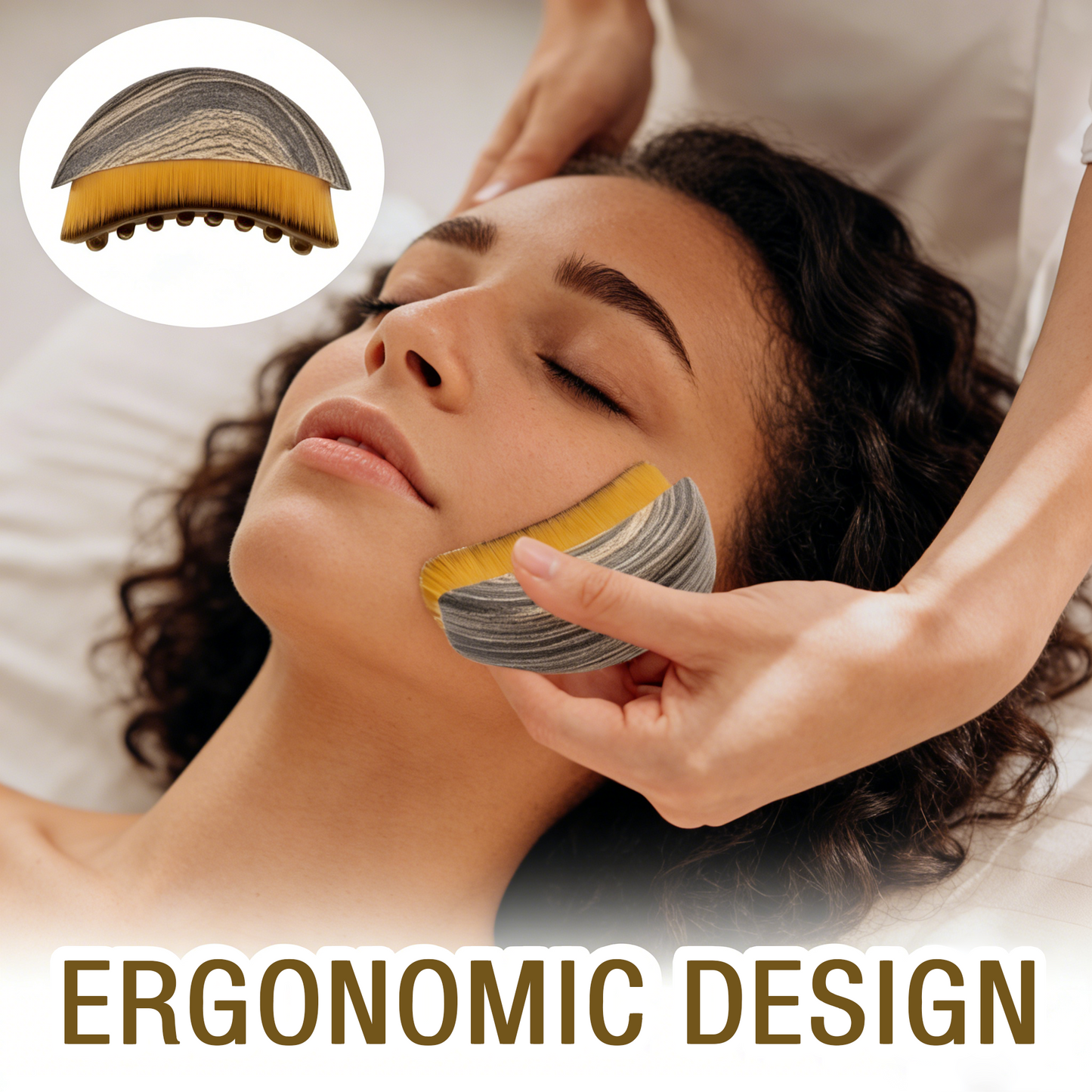 Soothing Face & Neck Massage Brush