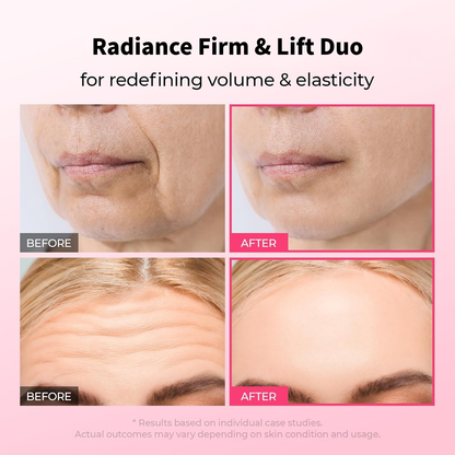 🔥 Collagen Revitalizing 5-Step Set, minimizes pores, includes a calcium-rich collagen cream