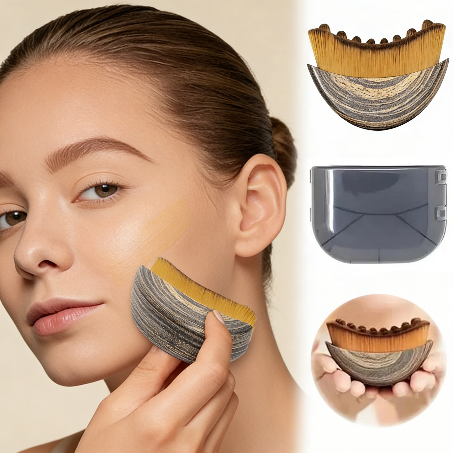 Soothing Face & Neck Massage Brush