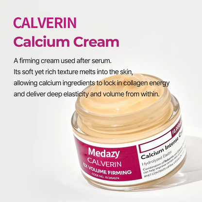 🔥 Collagen Revitalizing 5-Step Set, minimizes pores, includes a calcium-rich collagen cream
